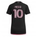 Maillot de foot Inter Miami Lionel Messi #10 Extérieur vêtements Femmes 2023-24 Manches Courtes